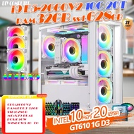 MS Computer Core i9 E5-2670V2 10C 20T Memory 32G SSD 628G RX580 8G Game Independent Graphics Desktop