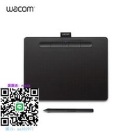 手寫板Wacom數位板CTL4100wl藍芽影拓手繪板Intuos手寫可連手機數繪板繪圖板