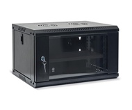 FPS Network Cabinet ตู้แร็ค Server Rack ตู้เซิร์ฟเวอร์ Wall Rack ตู้แบน 4U/6U/9U/12U ลึก45cm แถมถาด 