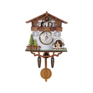 Clock wall clock clock Cuckoo Living Room Household clock Cuckoo wall clock Q6WF