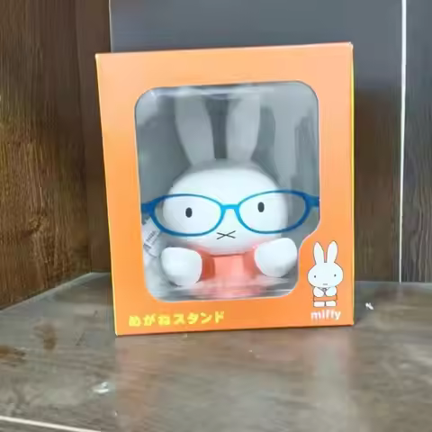 Miffy Glasses Holder Ornament Cartoon Desktop Ornament Cute Glasses Store Decoration Kawaii Home Dec
