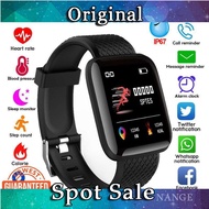 IBS 3 Month Warranty 116 Plus Smart Watch Blood Pressure Heart Rate Monitor Waterproof Fitness Tracker Watch Smart Band