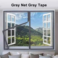 Mosquito Net Window Mosquito Net Anti-mosquito Netting Self-adhesive Zipper Sewed Window Screen Anti