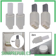 [Sharprepublic2] 2x Toilet Swivel Damper Toilet Lid Connection Parts for Flush Toilet Cover