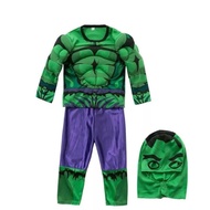 hulk kids costume with muscle, 2-8yrs old