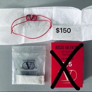 滿$30 包郵 Valentino 217A 唇膏 香水 Bracelet Red Vlogo Rouge 手繩 手鏈 V 紅色手鍊