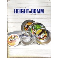 6"~9" Aluminum Loose Base Round Deep Cake Tin