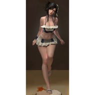 Miniature Figure TIFA FFVII Final Fantasy 7 Costa Del Sol costume SEXY 1/64 HO diorama for diecast