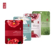 [ILLIYOON] Daily Essence face Mask 4 type (Camellia Oil Nutrition, Lotus Moisture, Pomegranate Elastic, Cypress soothing mask)