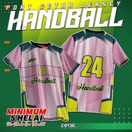 【Free Custom Name & number】2025 New Design Handball Sublimation Tshirt Jersey Custom Name And Number