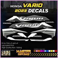 ◷ ✟ ✢ HONDA CLICK VARIO STOCK DECALS