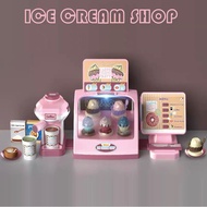 Ice Cream Toys Pretend Play Toys for Kids (Light & Voice)