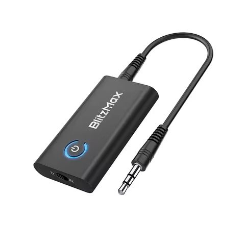 Blitzwolf BlitzMax BT05 Transmitter Receiver bluetooth V5.2 Apt Adaptive HiFi Sound Wireless Adapter
