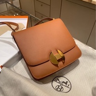 #僅一顆🉐驚爆價💰 #康康平替 愛馬仕2002-20金棕金ec皮 郵差包