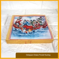 Prayer paper Eight Yellow Silver Gods 6 pcs/tie