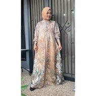 ORGANZA FOIL ARABIAN MIX ROBERTO CAVALLI - GAMIS WANITA KEKINIAN TERBARU - DRESS MUSLIMAH LEBARAN 20