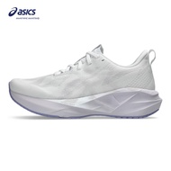 ASICS Women NOVABLAST 5 WIDE Running Shoes in White/Lilac Hint