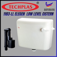 TECHPLAS 1103-LL Elegen Flush Low Level Plastic Flush Cistern Toilet Cistern Tandas Kotak Jamban Kot
