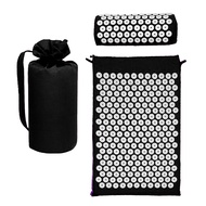 3pcs Women Men With Pillow Home Multifunction Yoga Full Body Storage Bag Relaxation Stress Reduction Acupressure Mat Set