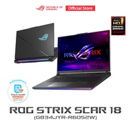 ASUS ROG Strix Scar 18 (2024) Gaming Laptop 18" 240Hz 2.5K Mini LED NVIDIA GeForce RTX 4090 + Intel UHD Graphics Intel Core i9-14900HX 32GB (16x2) DDR5-5600 2TB (1+1)  PCIe 4.0 NVMe M.2 Performace SSD RGB keyboard G834JYR-R6052W