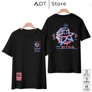 Áo Thun Adt.Store - Áo Thun Tay Ngắn Cổ Tròn In Họa Tiết Honkai Impact 3 Elysia 3D Thời Trang Mùa Hè