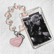 Bai Jingting Card Set Student Meal Card Holder Student Meal Card Bus Mesh Card ID Card Protective Ca