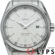 歐米茄海馬系列Aqua Terra 150米石英錶，38.5毫米，型號231.10.39.61.02.001，附錶盒、保固卡，不鏽鋼錶殼，男士腕錶，銀色，拋光處理，成色極佳 [二手]