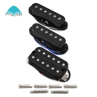 HSS SSH Electric Guitar Pickups Set Alnico 5 Single Coil -Humbucker Pickup Black 5K+5K+14K