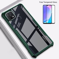 [Free Tempered Glass] LANLIN For OPPO A15 / OPPO A15s Phone Case Shockproof Protective Phone Case Bu