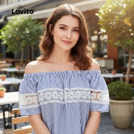 Lovito Boho Dress Tribal Print Pattern Summer/Spring Dress for Women L124AD726 Lovito Boho Kakahu Ta