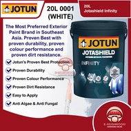 20L Jotun Jotashield Infinity Exterior Paint 0001 White | Ultra UV Protection | Long-Lasting | Weath
