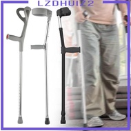 [Lzdhuiz2] Forearm Crutches for Adults Lightweight Universal Arm Crutches for Women Men