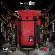 TORCH X GUNDAM Zaku Anime Backpack Men's Women's Backpack 21L Travel Laptop Waterproof Axis Exclusiv