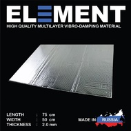 【FREE GIFT】ELEMENT Sound Proof Car Sound Proofing Soundproof Speaker Sound Deadening Vibration Solut