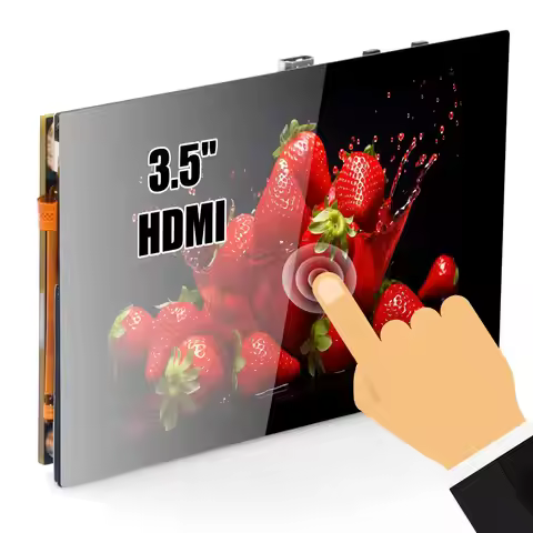 OSOYOO 3.5 inch HDMI Capacitive Touch screen for JETSON NANO / Raspberry Pi 5, 4, 3B / PC, Pulg and 