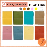 2027 HIGHTIDE Leple A6 Weekly Block Planner Starting October 2026