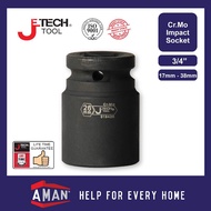 JETECH Impact Socket Adaptor 3/4" Ratchet Socket Torque Wrench Impact Driver Spanner Hexagon Nut Spa