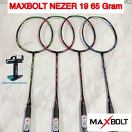 MaxBolt Nezer 19 65gr 7u 8u 30lbs Original Badminton Racket