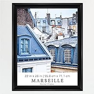 MCS, Black Marseille Poster Frame, 22x28 Inch, 22 x 28