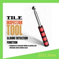 Tapping Rod Mosaic Tiles 1Pc Tester Ready Stock Extendable Hollow Checker Wall Hammer Checker Hollow