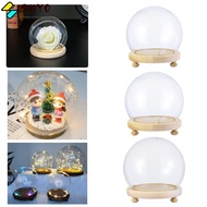 SUYO Glass cloche Home Decor Fairy Lights Glass Vase Terrarium Jar Transparent Bottle Flower Storage box