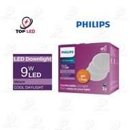 PUTIH Philips Downlight LED Meson Multipack 105 9W 6500K White - Package 2 Free 1