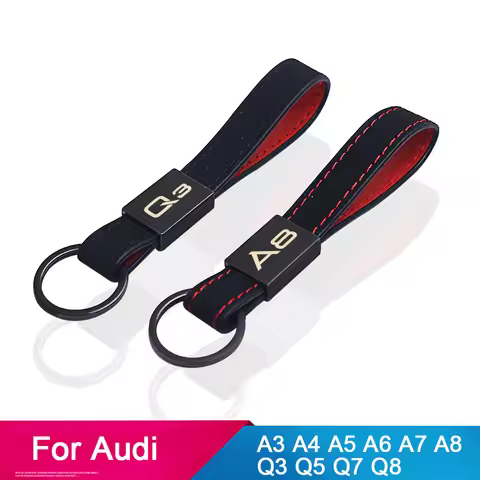 Turn fur car Key chain Good quality metal for audi a1 a3 8p 8l a4 b8 q8 a5 a6 a7 a8 q3 q5 q7 q8 c6 4