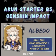 Albedo - Akun Starter B5 Genshin Impact