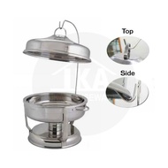 Zirafah Golden Dome Bell Chafing Dishes Buffet Chafer Hanging Dome Serving Set 42cm/32cm