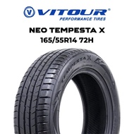 [CLEARENCE 2022] Vitour Neo Tempesta X 165/55R14 72H Car Tyre Tayar Kereta