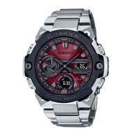 [Casio] Watch G-Shock [] G-STEEL Smartphone Link Carbon Core Guard Structure GST-B400AD-1A4JF Men's Silver