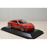 Mini Cut Minichamps 1: 43 Porsche Porsche 911 (992) GT3 Touring Red/Gun Gray Wheel, Limited 300, All