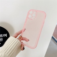 เคสใสแบบนิ่ม เคสโทรศัพท์มือถือ แบบใส สําหรับ iphone 11 12 13/13 Pro 14 Pro Max XR 7/8 SE 7 Plus/8 Plus สำหรับ iPhone Anti-Fallแบบใส กันกระแทก