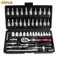 46PCS Socket Wrench Set 1/4 Socket Wrench Set G 10028
